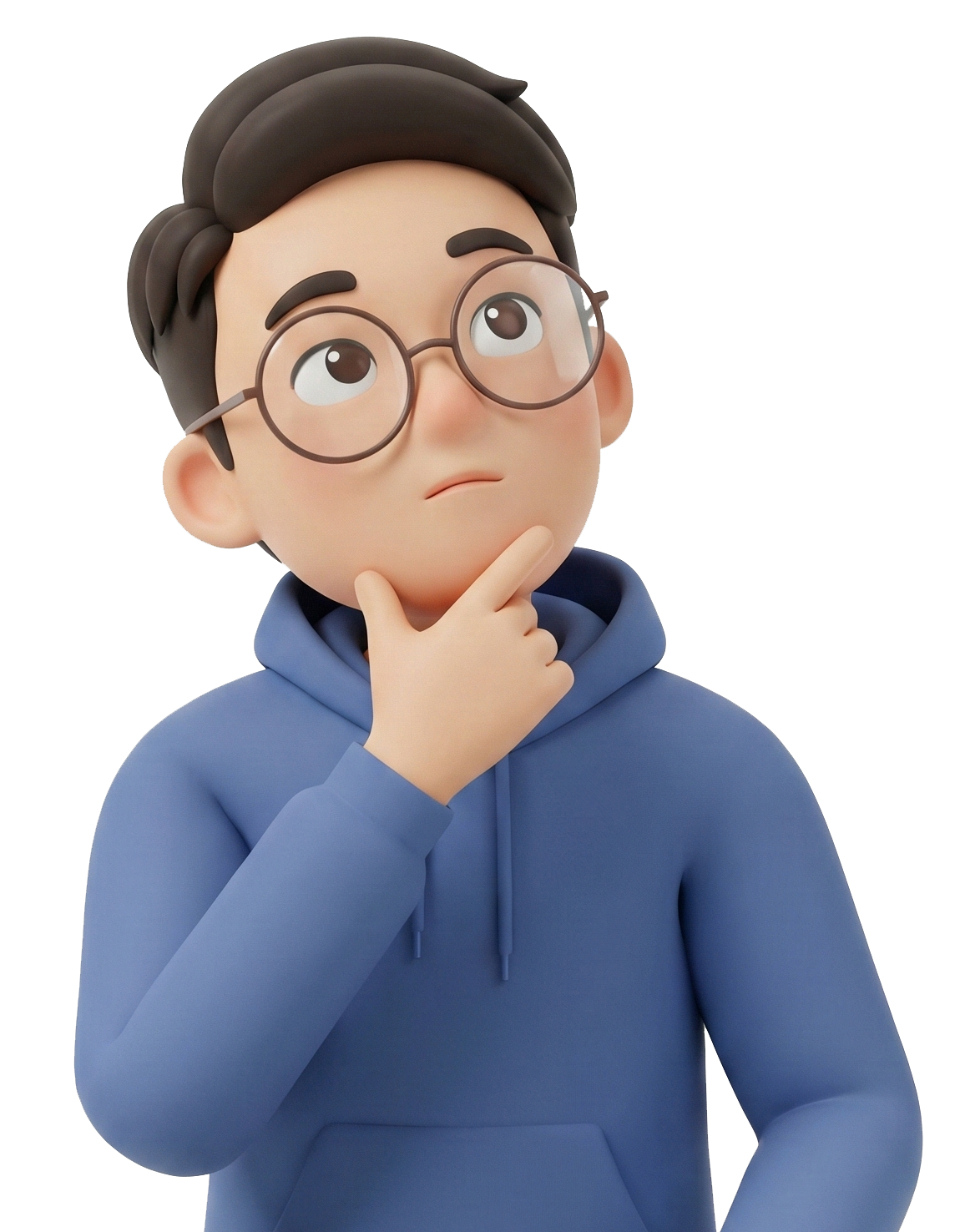 悩む人のイラスト