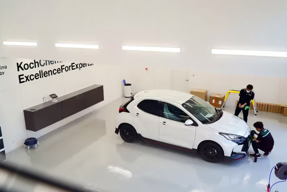 専用コーティングブース